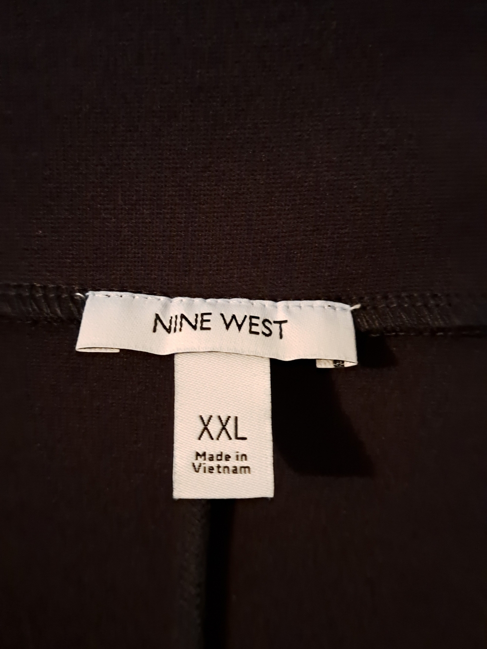 Nine West Black Tailored Pencil Skirt - Picture 3 of 3